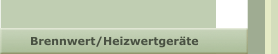 Brennwert/Heizwertgeräte
