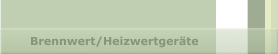 Brennwert/Heizwertgeräte